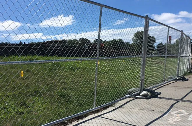 Temporary Chain Link Fence
