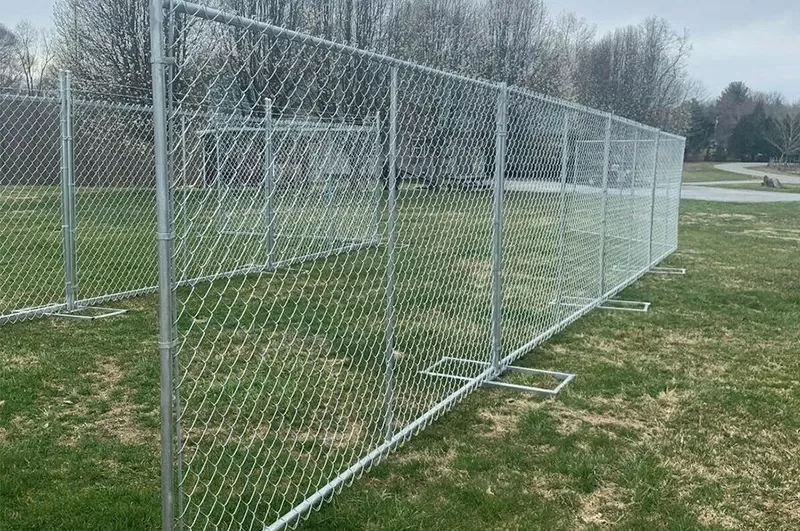 Chain Link Temporary Fence