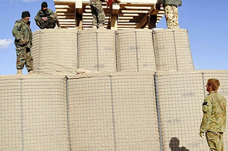 Military Defensive Bastion / Military Defense Wall / Military Flood Barriers