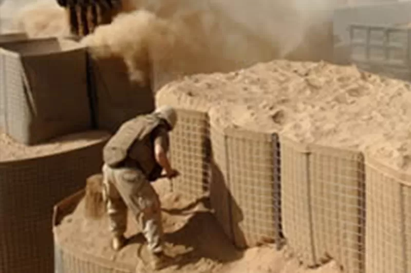 Military Defensive Bastion / Military Defense Wall / Military Flood Barriers