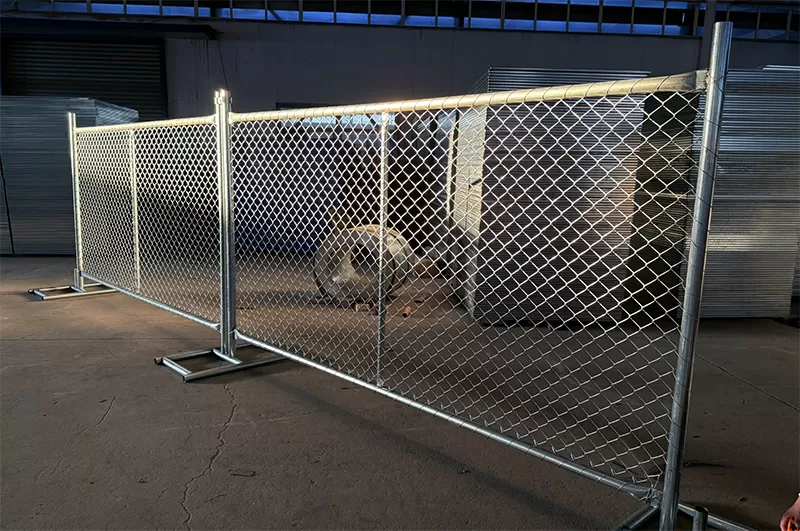 Chain Link Temporary Fence